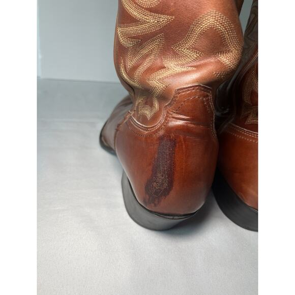 Twisted X Western Brown Cowboy Boots Mens R Toe 14" Tall Size 13EE MWT002 - Picture 7 of 15